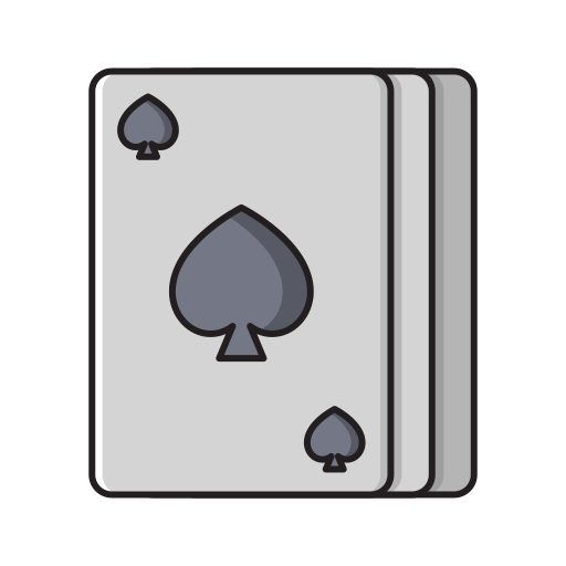 juego de cartas Vector Stall Lineal Color icono