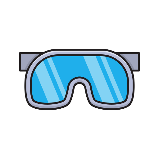 okulary Vector Stall Lineal Color ikona
