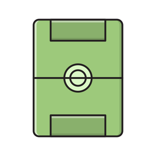 축구 Vector Stall Lineal Color icon