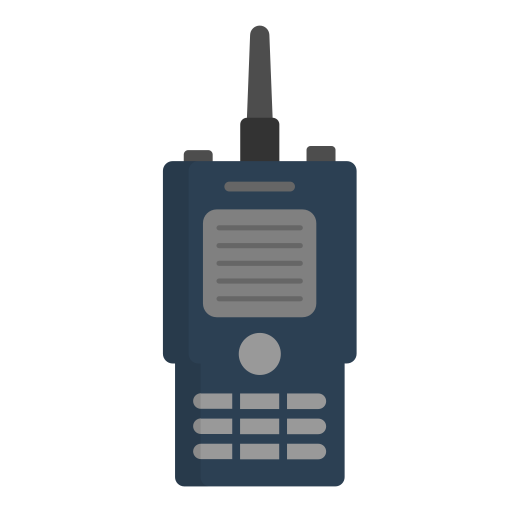 talkie walkie Generic Flat Icône