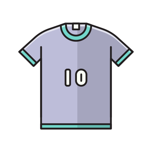 Shirt Vector Stall Lineal Color icon