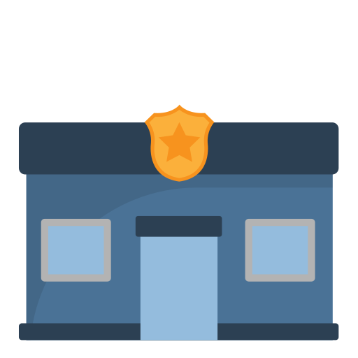 Police station Generic Flat icon