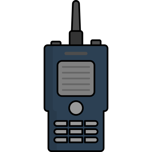 walkie talkie Generic Outline Color icon