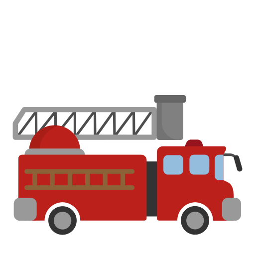 caminhão de bombeiros Generic Flat Ícone