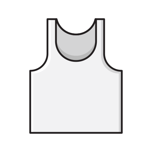 Singlet Vector Stall Lineal Color icon