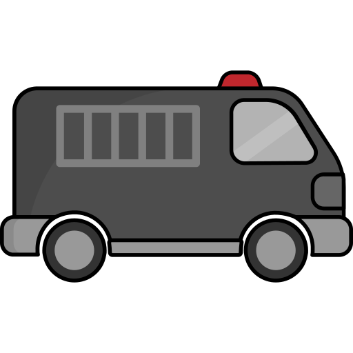 Police car Generic Outline Color icon