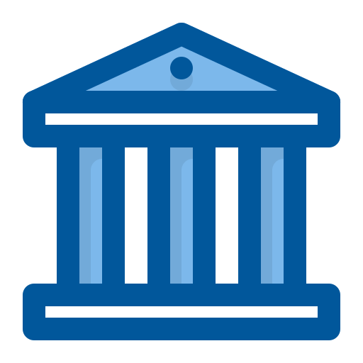 bank Generic Blue icoon