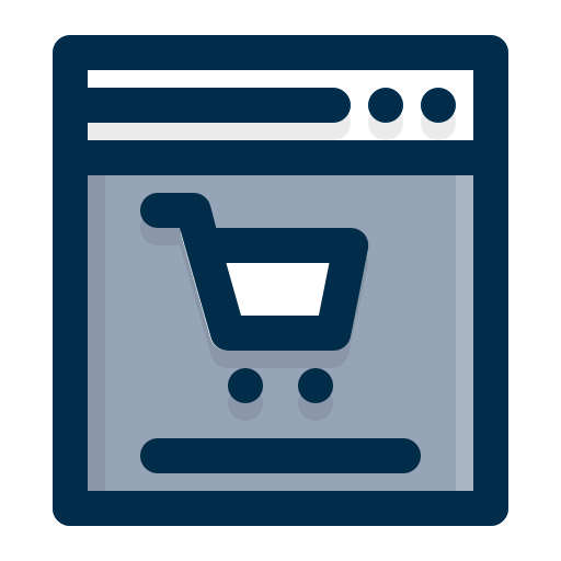 online einkaufen Generic Grey icon