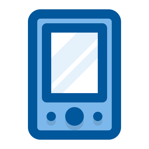 mobiltelefone Generic Blue icon