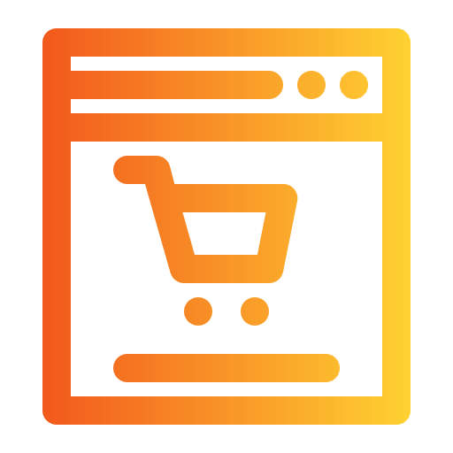 online einkaufen Generic Gradient icon