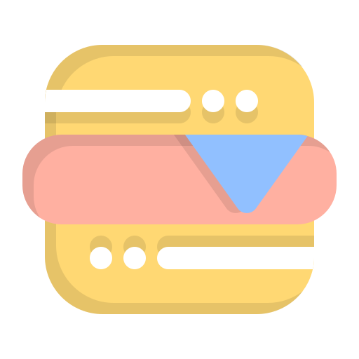 ハンバーガー Generic Flat icon