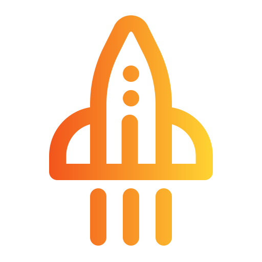 rakieta Generic Gradient ikona