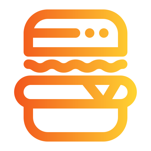 バーガー Generic Gradient icon