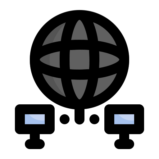 Global network Generic Outline Color icon