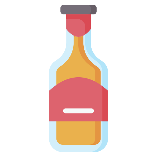 butelka piwa Generic Flat ikona