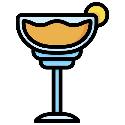 cocktail Generic Outline Color icon