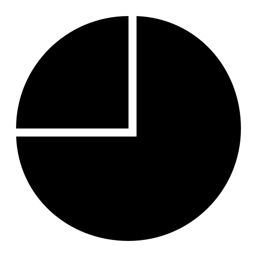 grafika kołowa Generic Glyph ikona