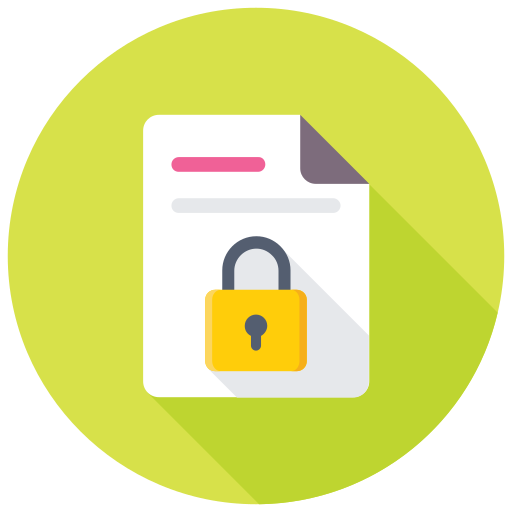 파일 보안 Generic Circular icon