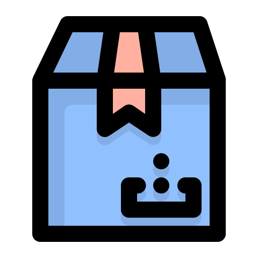 paketzustellung Generic Outline Color icon