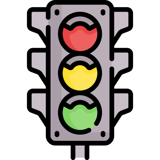신호등 Special Lineal color icon