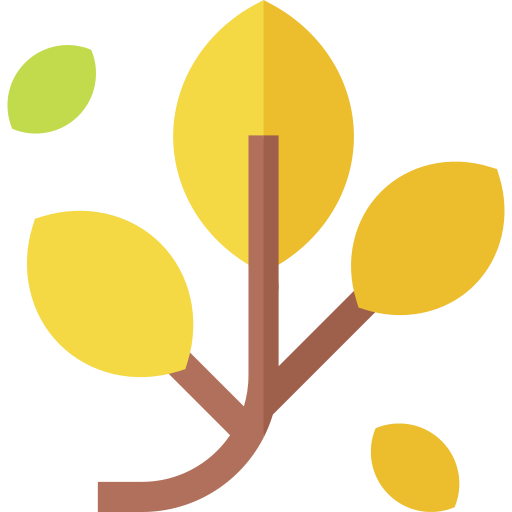 foglie Basic Straight Flat icona