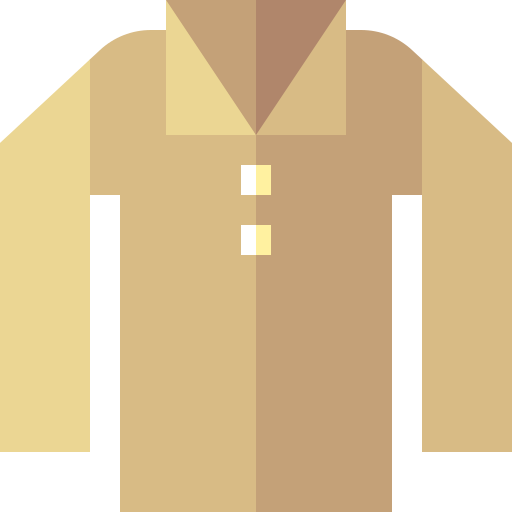 Polo shirt Basic Straight Flat icon