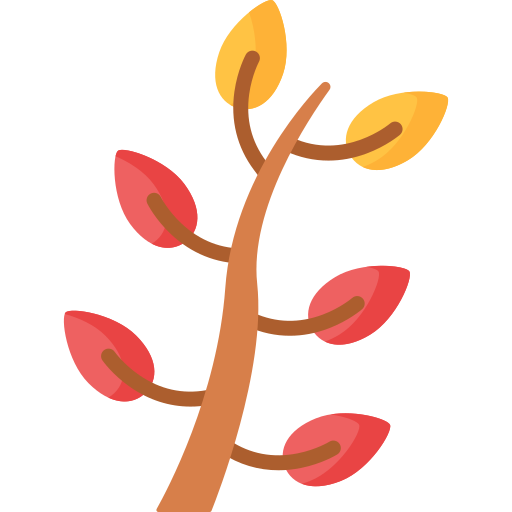 rama de árbol Special Flat icono