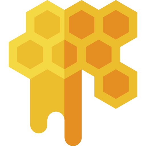 Honeycomb Basic Straight Flat icon