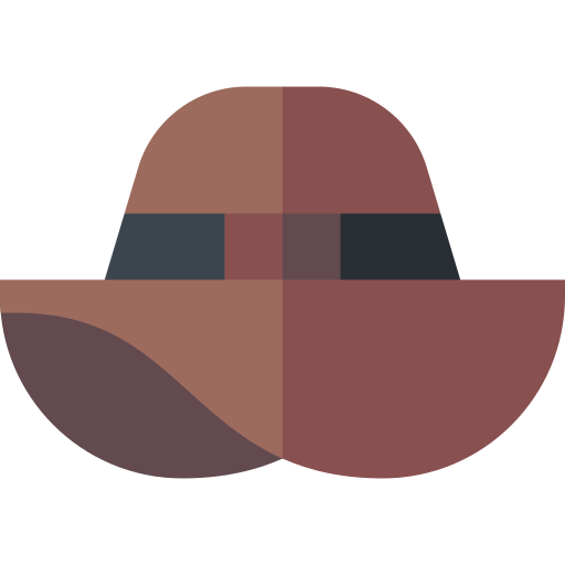 Hat Basic Straight Flat icon