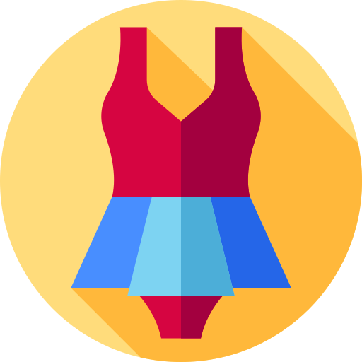 kostium kąpielowy Flat Circular Flat ikona