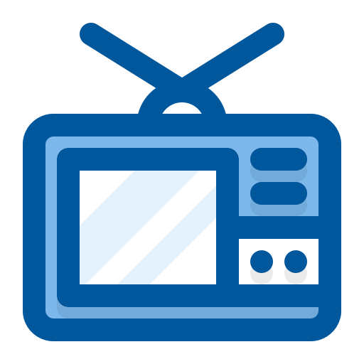 Телевидение Generic Blue иконка