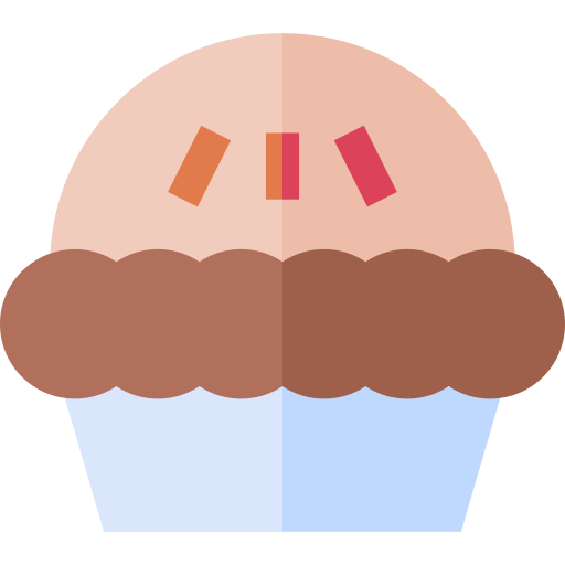 Pie Basic Straight Flat icon