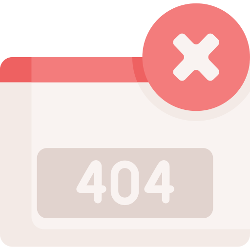 404エラー Special Flat icon