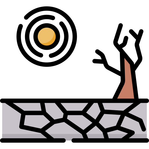 가뭄 Special Lineal color icon