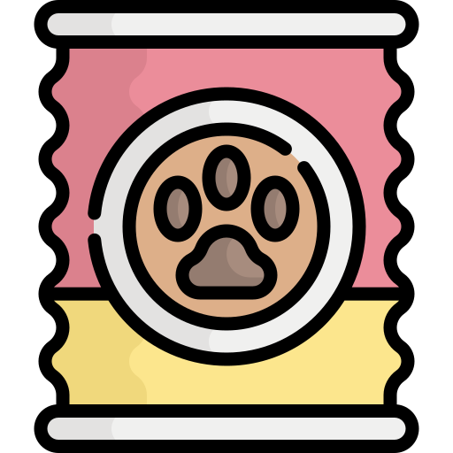 Pet food Kawaii Lineal color icon