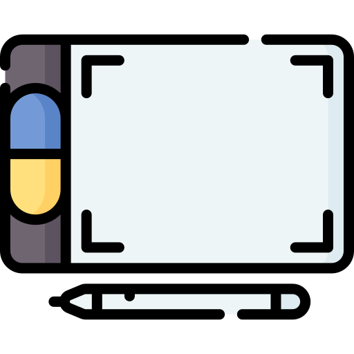 tavoletta grafica Special Lineal color icona