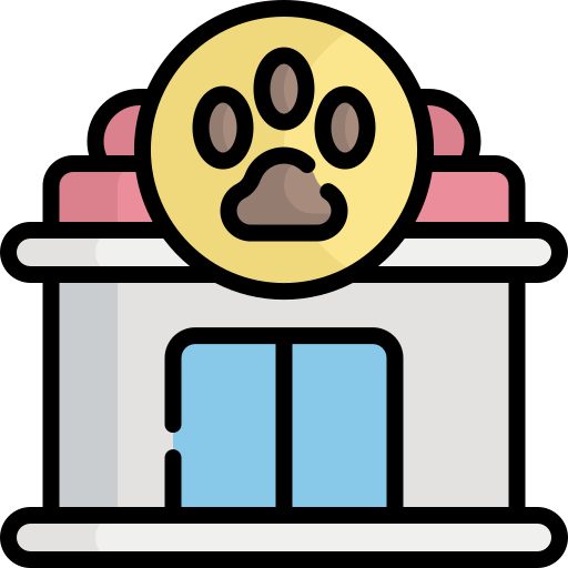 Pet shop Kawaii Lineal color icon