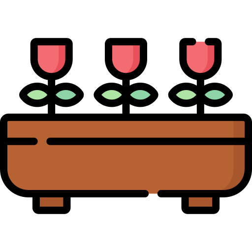 Flower pot Special Lineal color icon