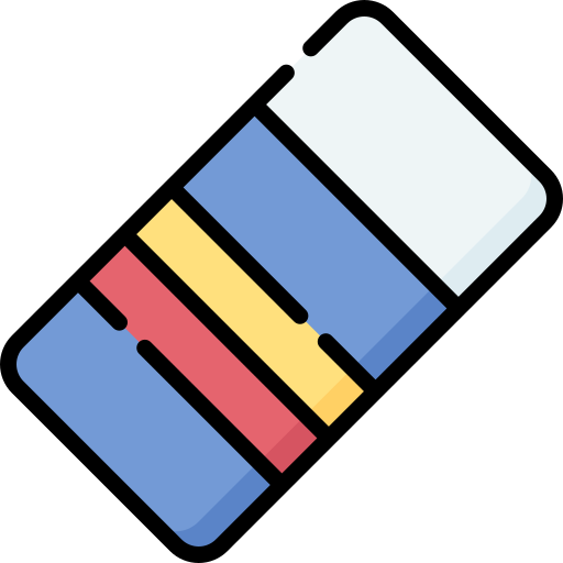 gumka do mazania Special Lineal color ikona