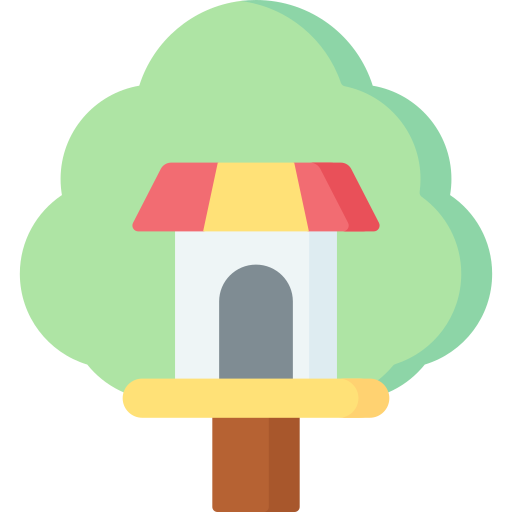 casa sull'albero Special Flat icona
