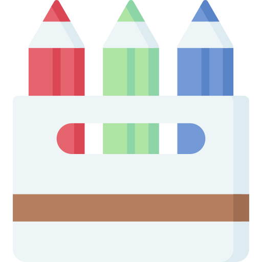 lapices de colores Special Flat icono