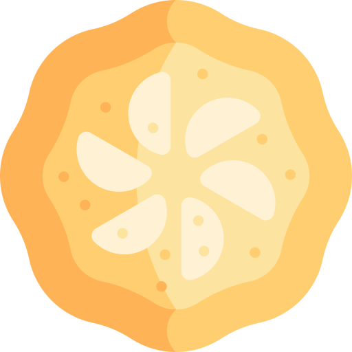 яблочный пирог Kawaii Flat иконка