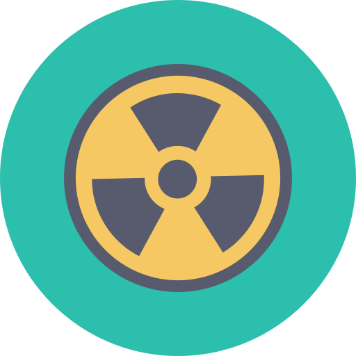 放射線 Dinosoft Circular icon