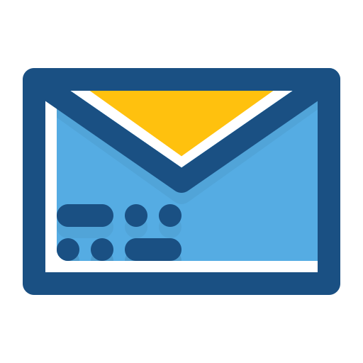 e-mail Generic Color Omission ikona
