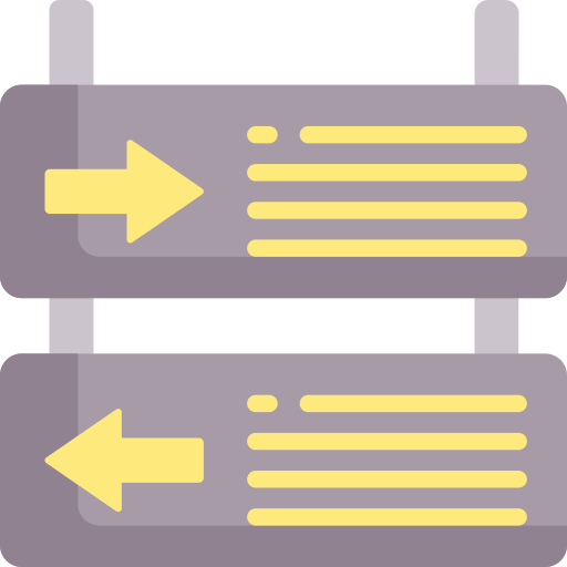 señal direccional Special Flat icono