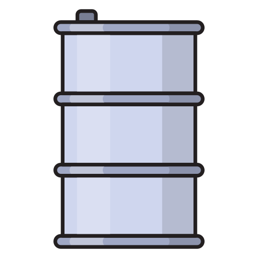 オイルタンク Vector Stall Lineal Color icon