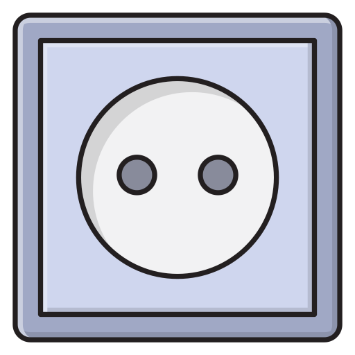 conector Vector Stall Lineal Color icono