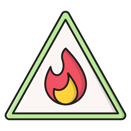 Alert Vector Stall Lineal Color icon