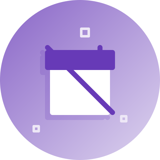 kalender Generic Circular icon