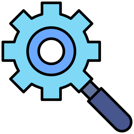 Search Generic Outline Color icon